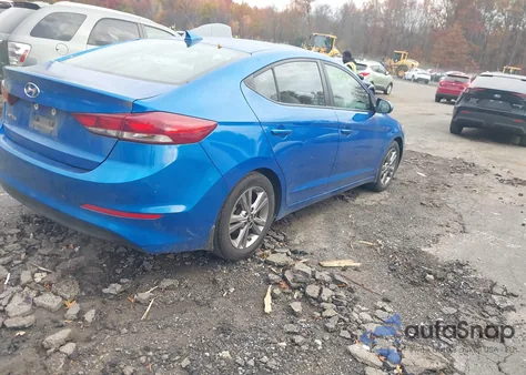 2018 Hyundai Elantra Sel z USA, uszkodzony, nr VIN KMHD84LF1JU701282